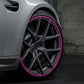Rubber Wheel Rim Protector Strip with Adhesive Backing, 8 Meter Length