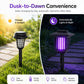 Solar Bug Zapper with Automatic Dusk Sensor and Dual Mode, Ground Stake Installation All Vera Mart