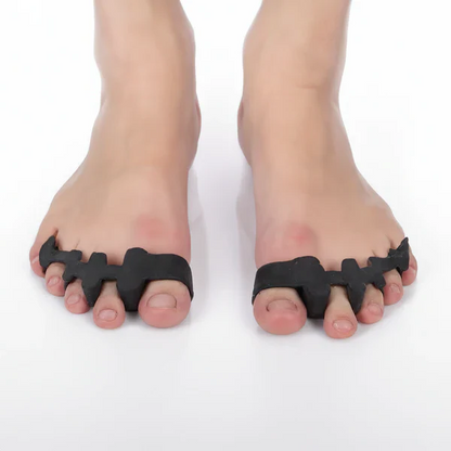 Silicone Toe Separators with Flexible Gel Material and Adjustable Spacing