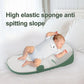 Infant Wedge Pillow with Memory Foam and Removable Waterproof Cover, Breathable  Fabric