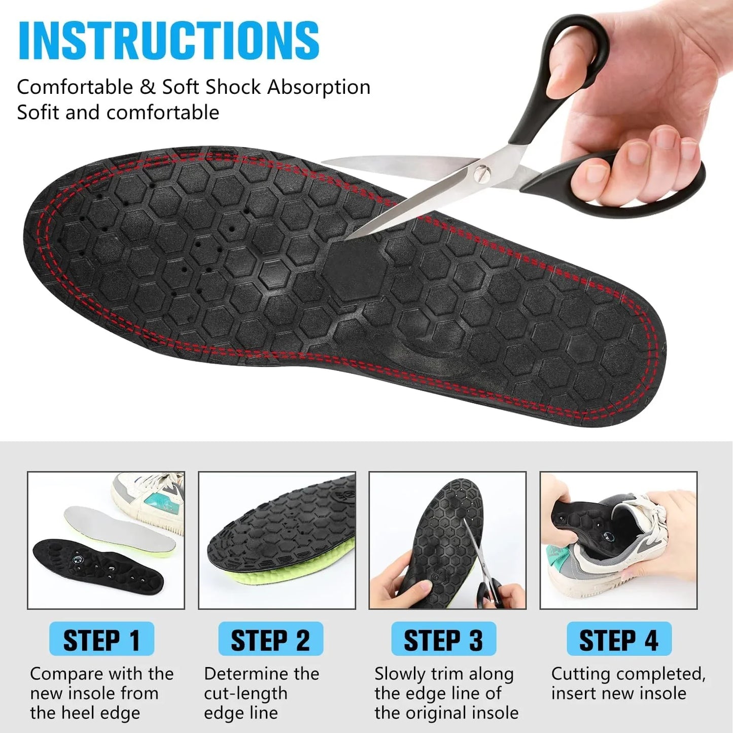Magnetic Acupressure Foot Massage Insoles