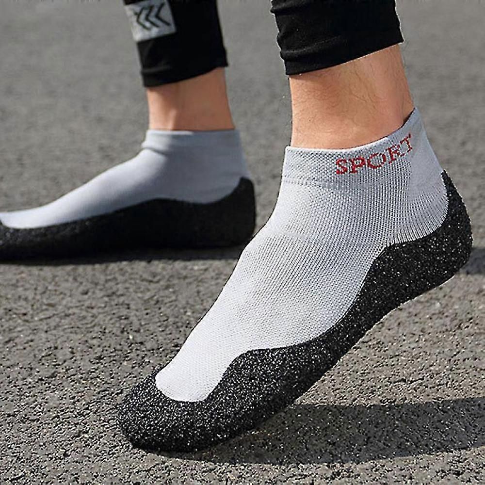 Aqua Socks with Rubber Grip Sole and Fast Drying Textile, Drainage System