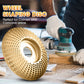 Tungsten Carbide Grinding Disc Set for Angle Grinder with Flat, Beveled and Arc Profiles