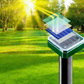 Ultrasonic Rodent Repellent with Solar Panel and Variable Frequency  Waves