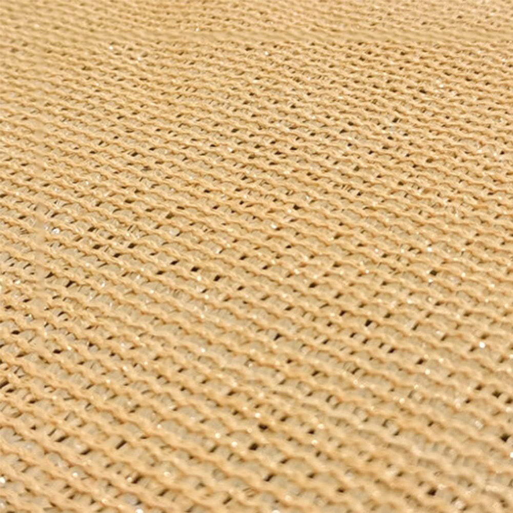 Mesh Shade Sail with Metal Grommets and UV Protection for Patios