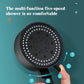 High Pressure Showerhead with 5 Spray Modes and Flexible Silicone Nozzles