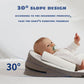 Infant Wedge Pillow with Memory Foam and Removable Waterproof Cover, Breathable  Fabric