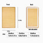 Sisal Scratcher Mat with Natural Fibers and Multi-Surface Mounting for Cats