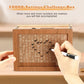 Wooden Cash Money Saving Box,Piggy Bank for Kids & Adults,10000 Savings Challenge Box,Coin Bank Toys Gift for 3-12 Year Old Boys & Girls (10000 Dollar) allveramart