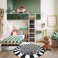 3D Vortex Illusion Rug With Anti-Slip Soft Polyester Surface