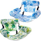 Inflatable Pool Lounger with Mesh Seat and Adjustable Straps, Set of 2