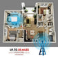 Indoor TV Antenna, Clear Local & Digital Channel Reception