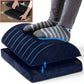 Memory Foam Foot Rest with Adjustable Height and Machine Washable Cover
