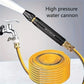 Garden Hose Spray Nozzle with Trigger Lock and Extendable Tube, Four Spray Patterns