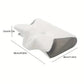 Butterfly Shape Memory Foam Pillow for Side and Back Sleepers