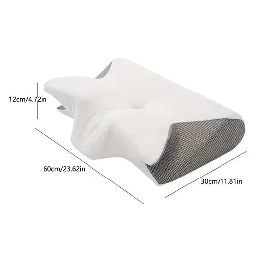 Butterfly Shape Memory Foam Pillow for Side and Back Sleepers