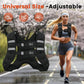 Adjustable Weighted Training Vest with Reflective Stripes