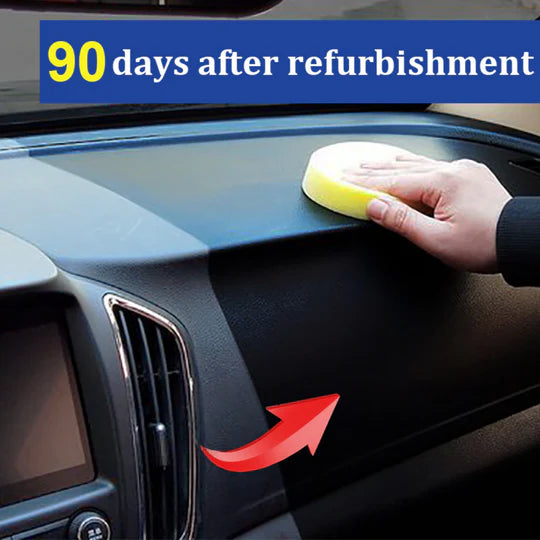 Premium Car Plastic Restorer and Black Gloss Coating Solution