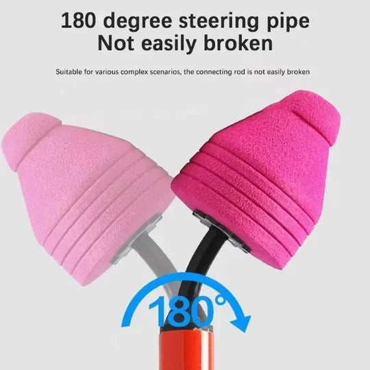 High Pressure Toilet Plunger with Stainless Steel Body