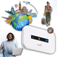 Portable Hotspot Device with 8-Hour Battery and Multi-Band Support for Travel