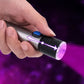 UV Flashlight with Zoomable Beam and Three Light Modes, Rechargeable