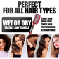 Detangler Brush with Flexible Bristles for All Hair Types