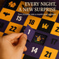 Brick Building Advent Calendar with 24 Halloween Themed Builds and Step-by-Step Instructions