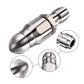 High Pressure Sewer Cleaning Nozzle with Stainless Steel Pointed Tip and Angled Spray Jets