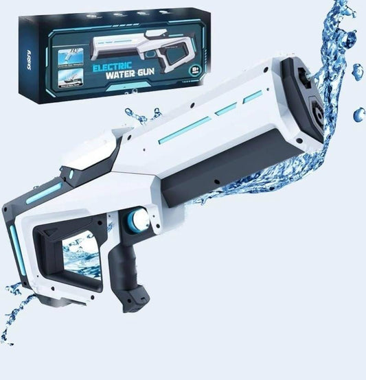 Motorized Water Gun with Auto Suction and 8-10 Meter Range, 500mAh  Battery