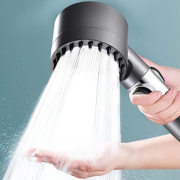 High Pressure Showerhead with Micro Hole Design and Nine Layer Filter, Pause Button