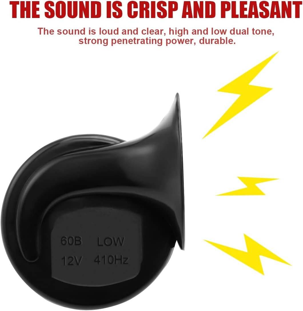 300DB Dual Tone Air Horn with Waterproof Design and Universal 12V Mount