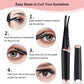 Heated Eyelash Curler with 3 Temperature Settings and Rechargeable Battery
