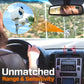 Laser Radar Detector with Solar Panels and LED Visibility Lights for Bikes
