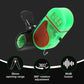 Fishing Bite Alarm with LED Light, New Sensitive Smart Electronic Fishing Bells for Rods, Fish Bite Alarm Sound Alert Bell, Clip-On Electronic Fishing Alarms Bite Alarms for Fishing allveramart