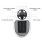 Compact Space Heater with Remote Control and Programmable Timer for Small Rooms