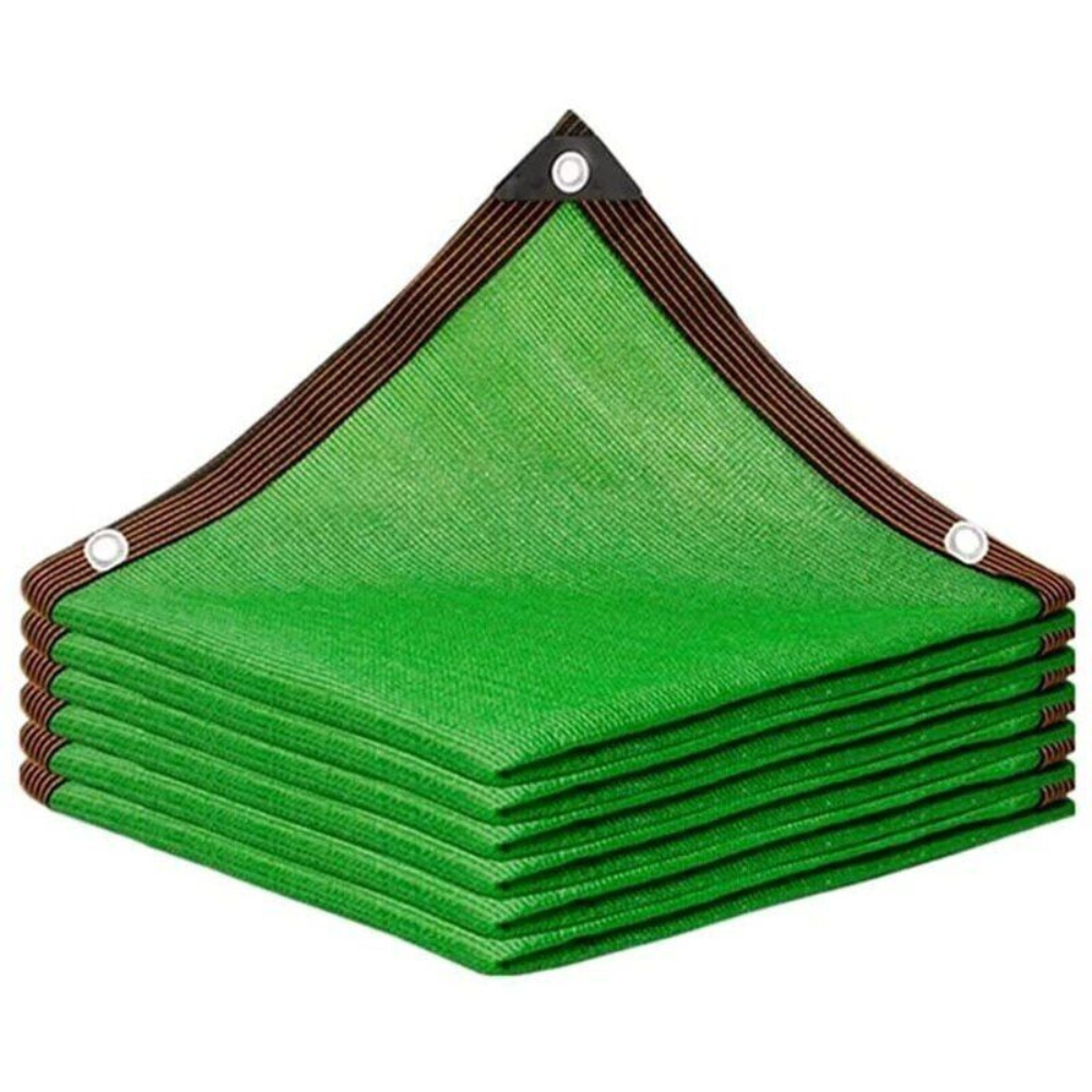 Mesh Shade Sail with Metal Grommets and UV Protection for Patios