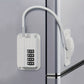 Password Protected Refrigerator Door Lock with Adjustable Strap and Adhesive Installation