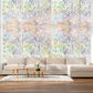 Static Cling Window Film with Rainbow Light Effect and UV Blocking