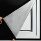 Blackout Window Film with Static Cling and Heat Reduction, Trim-to-Fit Matte Black