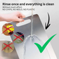 Titanium Cutting Board with Antibacterial Surface and Rounded Safety Edges