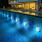 Color Changing Submersible Pool Light with 12-Color Remote and Automatic Modes