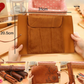 Roll-Up Pencil Case with Treasure Map Design and Securing Strap