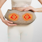 Abdominal Massager with Dual Rotating Heads and Heat Function, 9.8 Inch Width