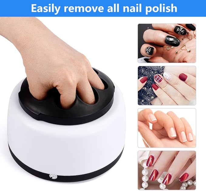 Gel Polish Steam Dissolver with Quick Removal and Dual Voltage, 36 Watts