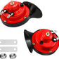 Dual-Tone Vehicle Horn with Universal Bracket and Wiring Harness, Weather Resistant 12V