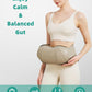 Abdominal Massager with Dual Rotating Heads and Heat Function, 9.8 Inch Width