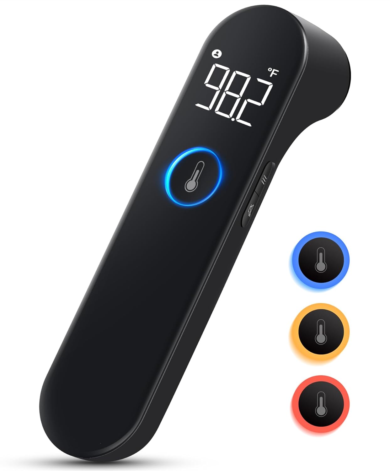 Infrared Forehead Thermometer with 1-Second Reading and 35-Reading Memory
