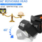 Rechargeable LED Headlamp with Motion Sensor and 1200 Lumen Output, Water Resistant 2-Pack