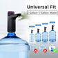Motorized Water Bottle Pump with One Button Dispense and Rechargeable Battery