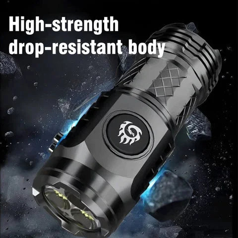 Three-Eyed Monster Mini Flash Super Power LED Flashlight